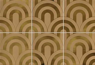 Декор VIVES Takada Caramelo Oro 23x33,5