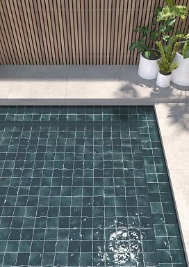 Керамогранит Equipe 31565 Spa&Pools Colonial Blue 15x15