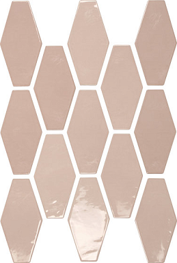 Плитка Ape A035847 HARLEQUIN PINK 10x20