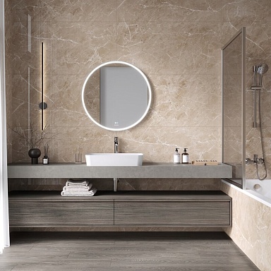 Керамогранит Ceradim Mramor Chic Beige Бежевый Полированный 60х120