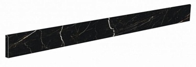 Атлас Конкорд Россия 610130004747 Allure Imperial Black Battiscopa Lap/Аллюр Империал Блек Плинтус Шлиф 7,2x60