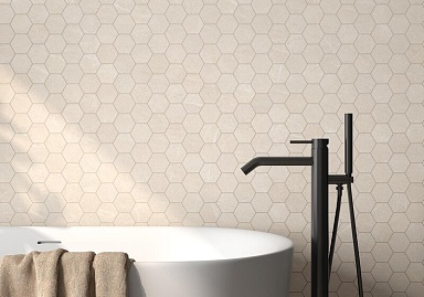 Керамогранит ITT Ceramic 230288 Burlington White Matt 10mm 59.5x119.2