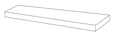 Ступень Атлас Конкорд Россия 62007000166 Volcano Antracite Scalino Angolare Dx 33X120