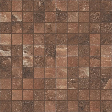 Декор Cerim 766737 Rock Salt Hawaiian Red Nat Mosaico 3x3 30x30