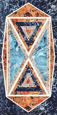 Декор Cedit 763510 Araldica Blasone Blu Lucida R 6mm 120x240