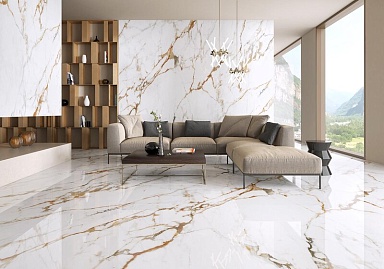 Керамогранит ArkLam 313760 Calacatta Paonozza Honed 120x300