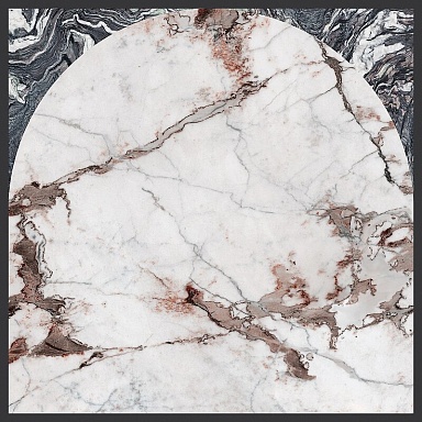 Декор Cedit 764114 Policroma Arco Breccia-Cipollino Mat Ret 6mm 120x120