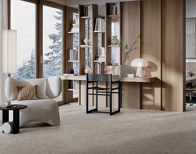 Керамогранит Rondine Group J93457 Gravelux Anthracite Rett 60x60