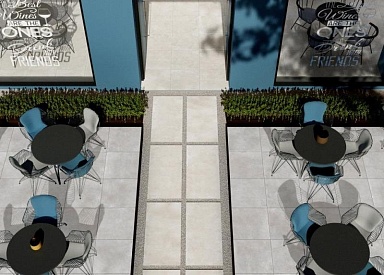 Керамогранит Saime Ceramiche T621395 ICON ASH SAT RET 90x90