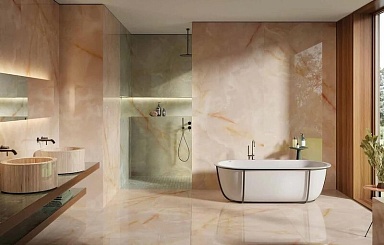 Мозаика FAP Ceramiche fRZZ Gemme Beige Tratti Mosaico Brillante 30x30