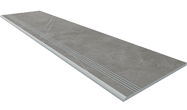 Estima Ступень NL03 Nolana Dark Grey неполированный с насечками 30x120