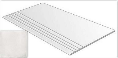 Ступень VIVES Laverton-R Peldano Nieve 80x80
