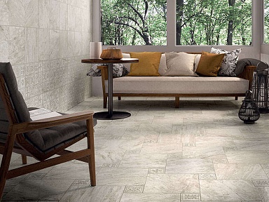 Бордюр Coliseumgres 610090001120 Alpi Grigio Fascia Mosaico 10х30