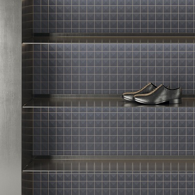 Плитка Harmony 31067 Pique Mosaic Anth 20x40