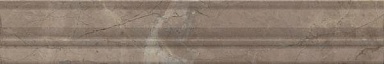 Бордюр Kerama Marazzi BLC033R Серенада бежевый тёмный глянцевый обрезной 30x5