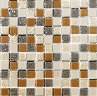 TonoMosaic CD 449 Мозаика из стекла 30x30 (чип 2.5x2.5)