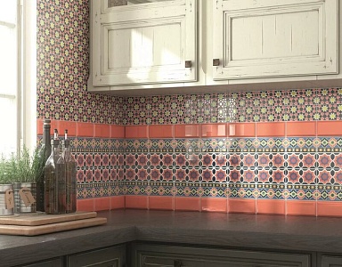 Бордюр Kerama Marazzi BLD035 Багет Клемансо зеленый 15*3