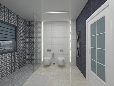 Декор Керлайф Smalto Decor Blu 2 15x15