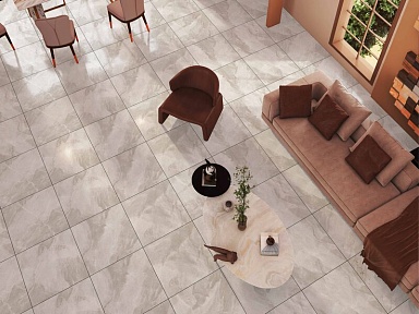 Керамогранит BELLEZA Alfa Grey Carving 60x60