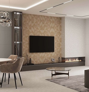 Плитка Axima Ларго Серая Рельеф 30х60