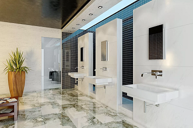 Керамогранит Art Ceramic Stone Blue High Gloss 60x120
