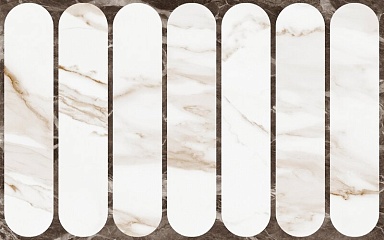 Плитка Gracia Ceramica 010100001556 Капелла белый низ 03 25x40