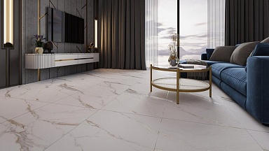 Керамогранит Protiles PT60J7058 Bianco Carving 600х600х9