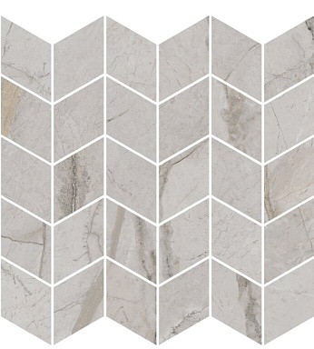 Kerama Marazzi KMD2MSM007BR Декор Ифран мозаичный серый светлый глянцевый обрезной 30x31,2x0,9