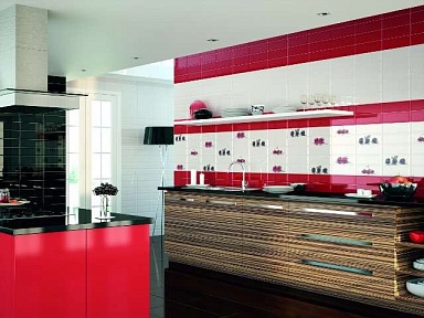 Плитка Monopole Marron Brillo Bisel 10x30