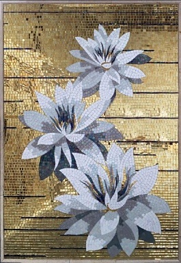 Панно Decor Marmi Fiori Simil Oro 106x156