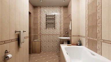 Бордюр Kerama Marazzi 136 Бежевый карандаш 20*1.5