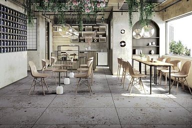 Керамогранит Ocean-Ceramic Flaco Nero Sugar 60x120