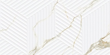 Плитка Artecera LE63063B-F53 Bianco Carrara Classico Cubo Rectificado 30х60