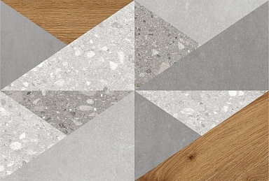 Global Tile 9VI0164M Декор Vision Светло-серый 40x27