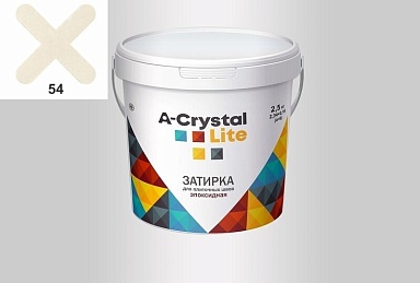 Смеси и затирки A-Crystal Затирка эпоксидная 54 Эпоксидная затирка Lite 1кг