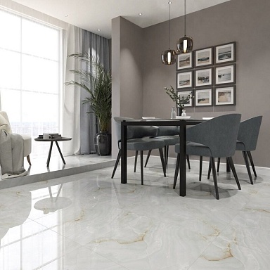 Керамогранит Royce R_PR1006 Onyx Ivory Polished 60x60