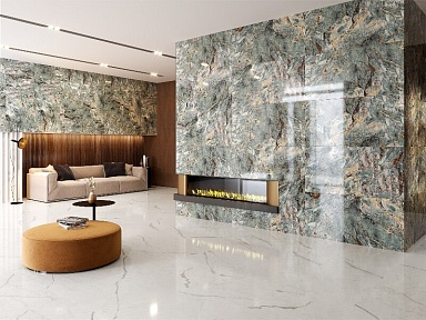 Керамогранит Kale Invisible Marble White Polished 60x120