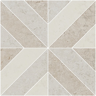 Kerama Marazzi ID125T Декор Про Лаймстоун бежевый матовый 60х60