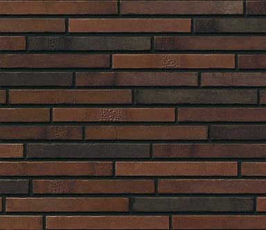 Искусственный камень Leonardo Stone Ригельный кирпич Роттердам Mix-1 44x4,5x1,5