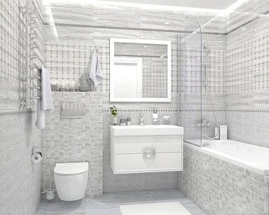 Laparet 60113 Glossy мозаика бежевый 20х60