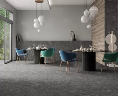 Керамогранит Laparet Runa Nero графитовый 60х60