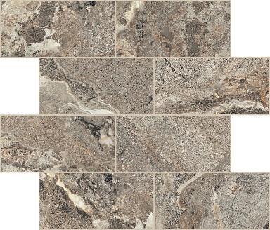 Декор Casa Dolce Casa 767712 Onyx&More Golden Porphyry STR Modulo Muretto 6mm 7,5x15 30x30