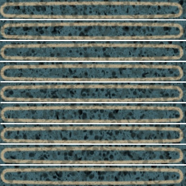 Kerama Marazzi KMD2SOB002BN Декор чипсет Далия бирюзовый тёмный глянцевый 20x20x0,95