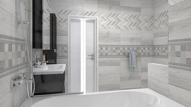 LB-Ceramics Норданвинд Декор 2 1664-0154 20х60