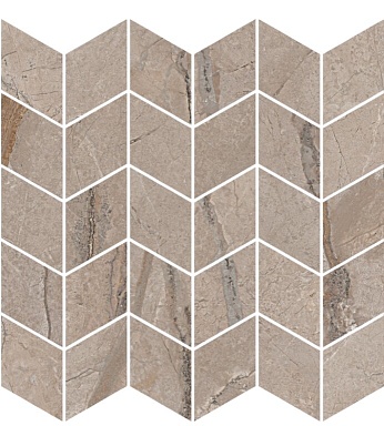 Kerama Marazzi KMD2MSM014BR Декор Ифран мозаичный бежевый светлый глянцевый обрезной 30x31,2x0,9