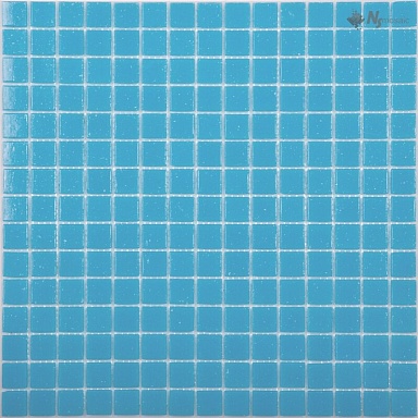 Мозаика NSmosaic GB03 голубой (сетка) 20x20x4 327x327