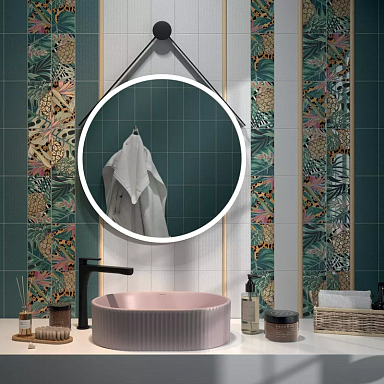 Плитка Kerama Marazzi 19074 Пальмейра белый матовый 9,9х20