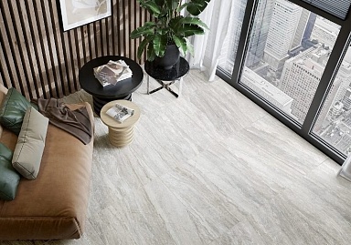 Керамогранит Alma Ceramica GFU04TVT04R Travertino sugar 600x600x9,5