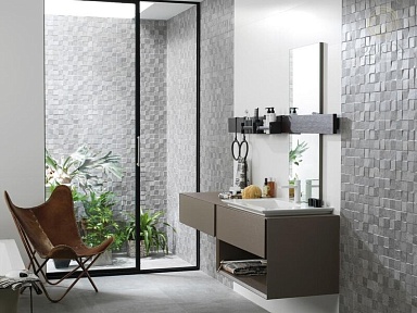 Плитка Porcelanosa P19814311 Rodano Acero 33.3x100