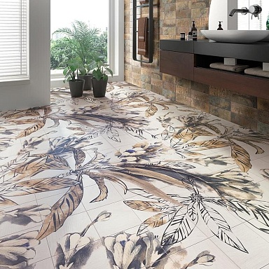 Декор Mainzu Decor Mural Spring Leaves 20x20